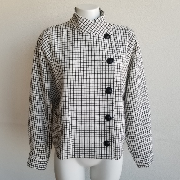 CAbi Jackets & Blazers - CAbi | Jacket blazer | Windowpane pattern | M